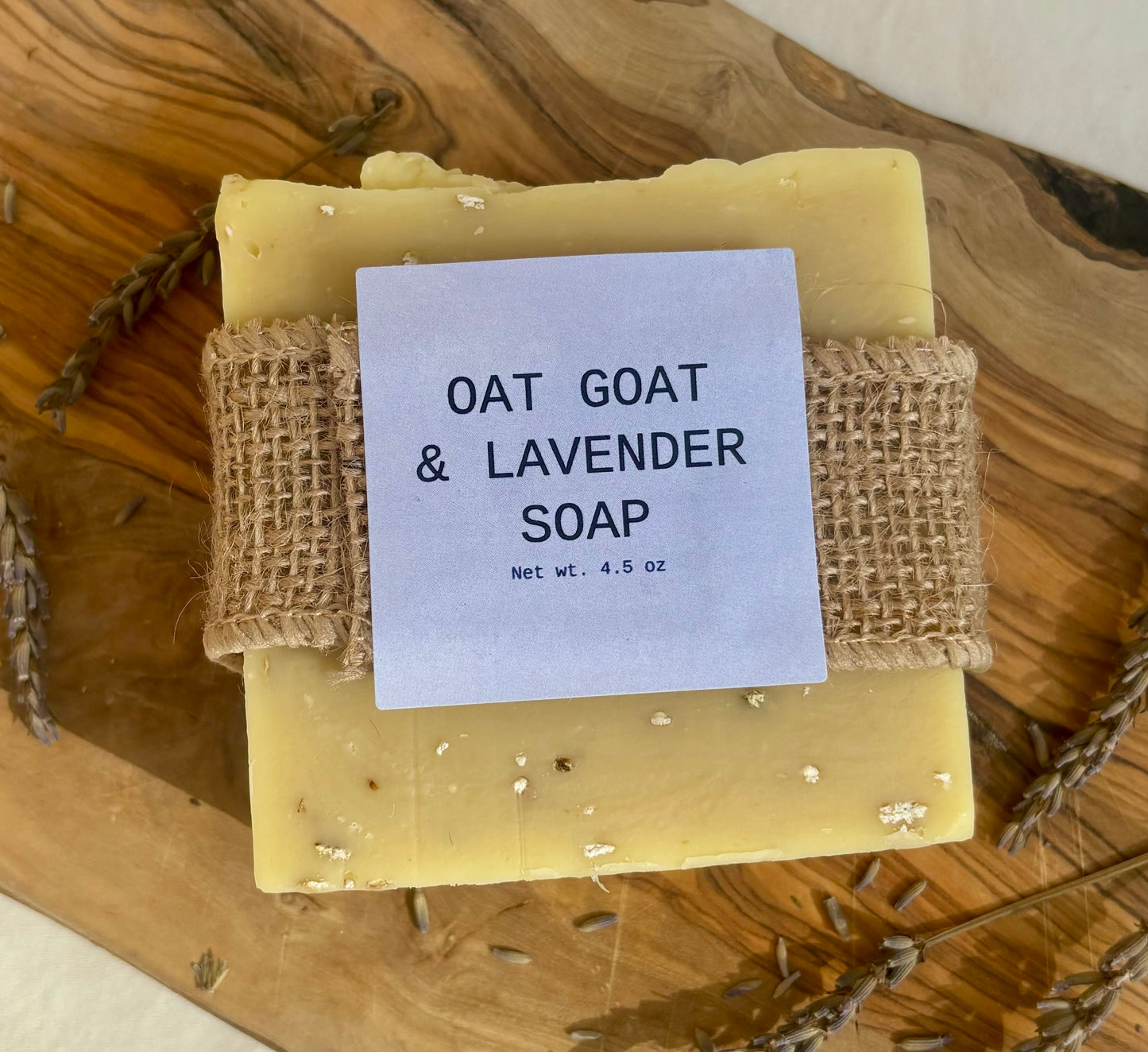 Oat Goat & Lavender- Bar Soap