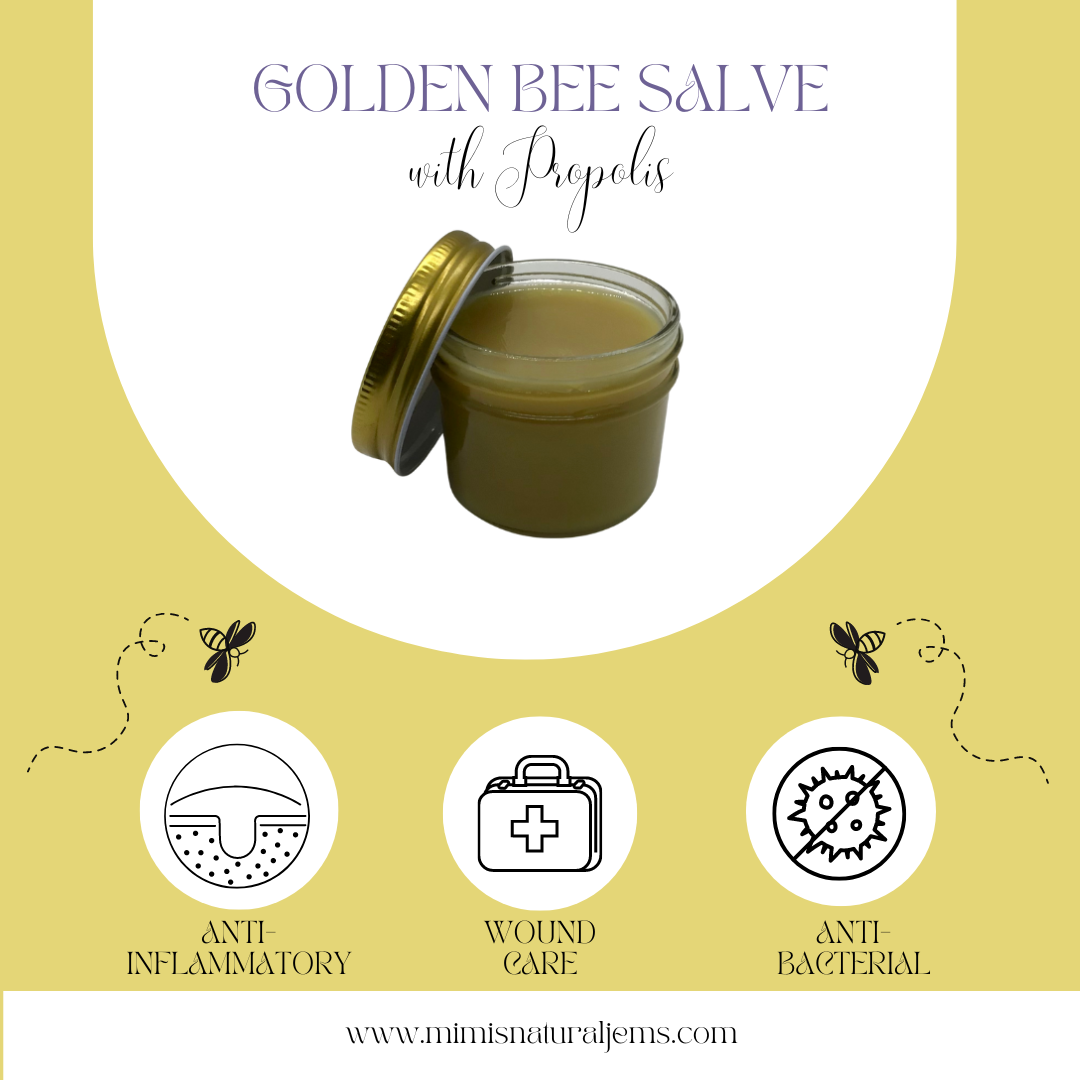 Golden Bee Salve with Propolis